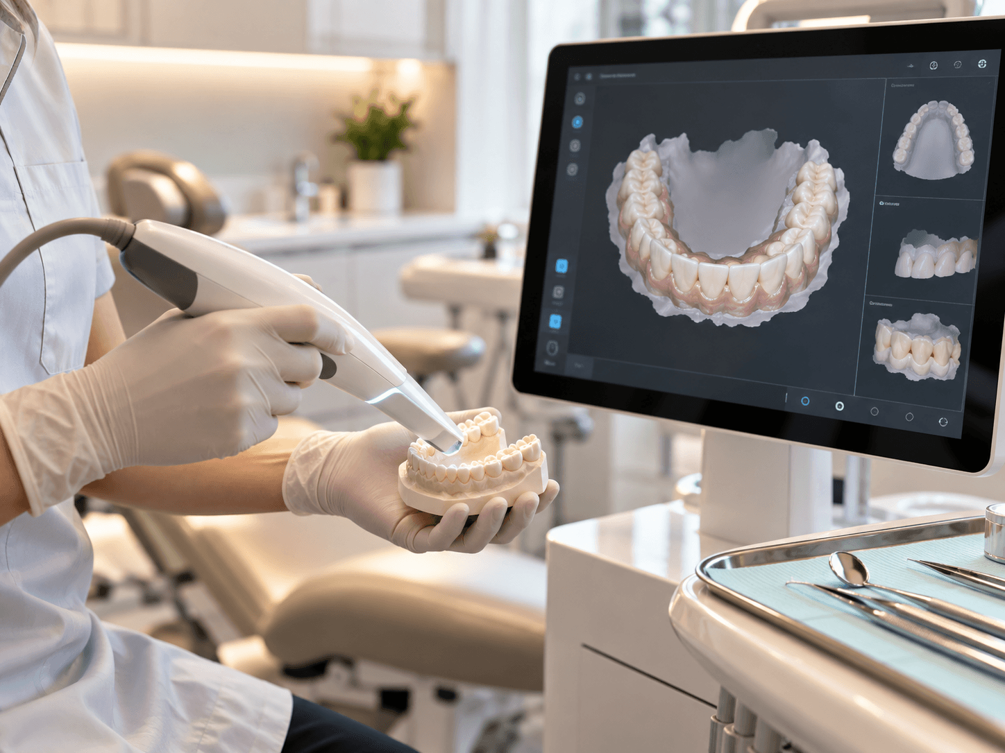 Dijital dental tarama teknolojisi
